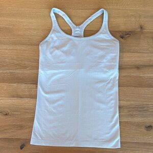 Lavender Lululemon Ribbed Tank Top